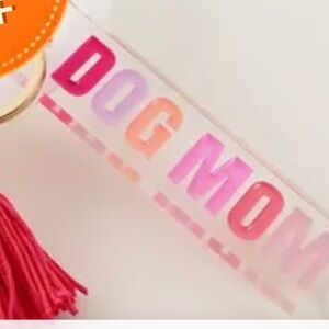 Dog Mom Keychain nwt